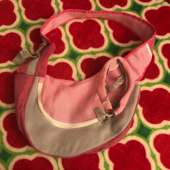 NWOT Pink Pet Sling Carrier - Picture 2 of 16